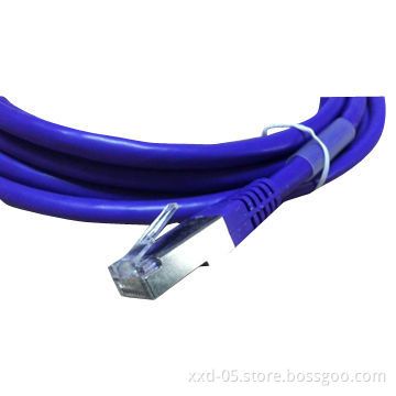 PVC or LSNH Jacket RJ45 FTP Cat6 Patch Cable